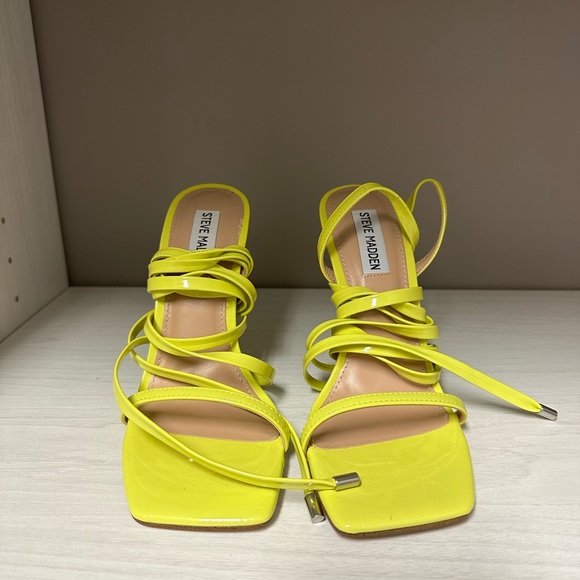 Steve Madden Shoes Steve Madden Lace Up Heels Poshmark